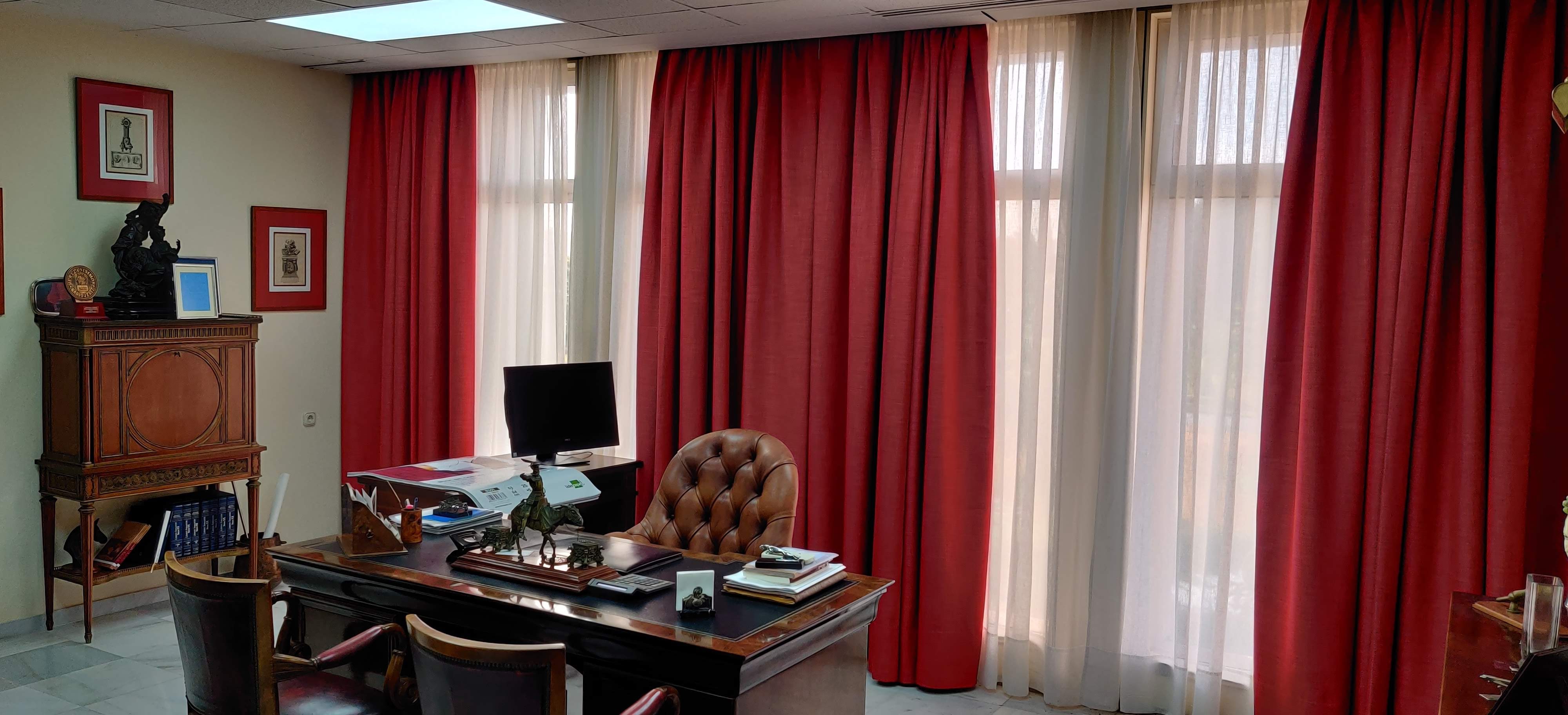 Cortinas Despacho Salones